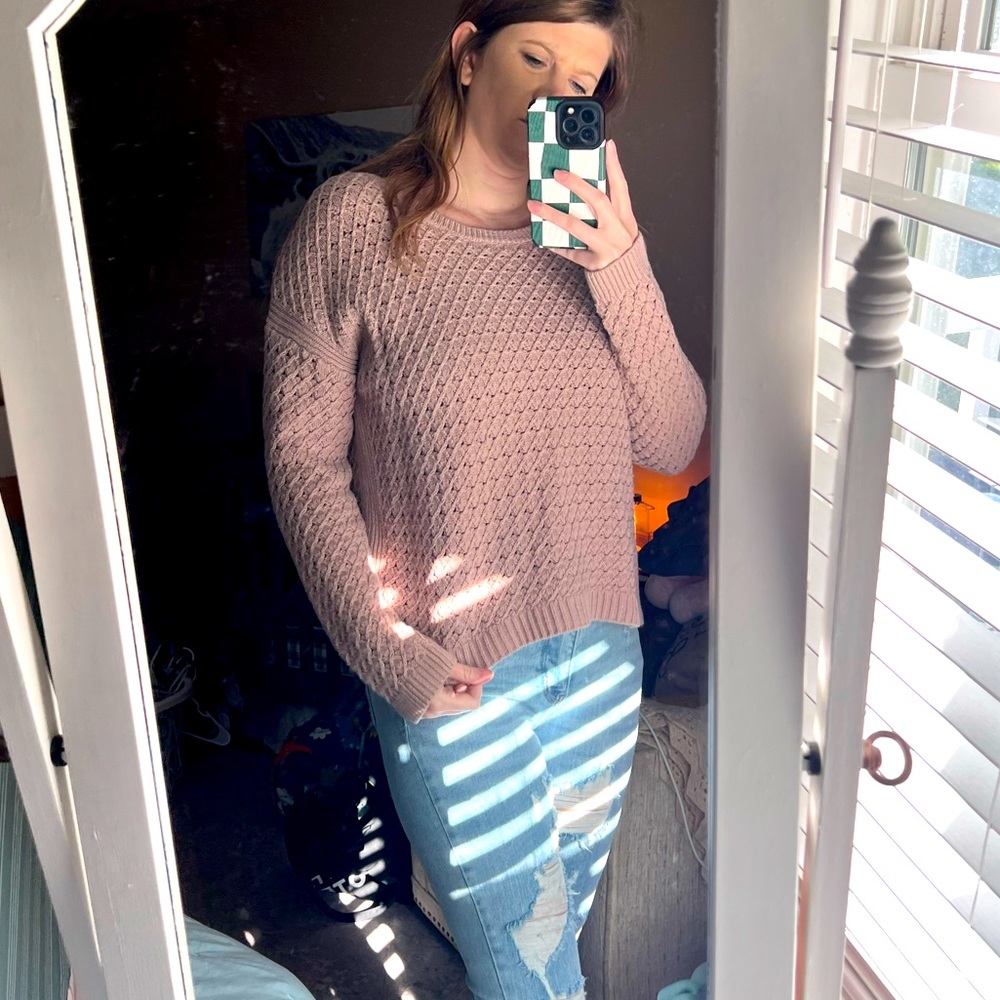 Cropped sweater